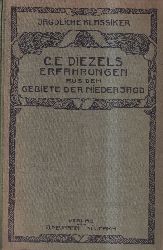 Diezel,Carl Emil  Erfahrungen aus dem Gebiete der Niederjagd 