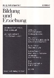 Bildung und Erziehung  Bildung und Erziehung 30.Jahrgang 1977 Heft 2 (1 Heft) 
