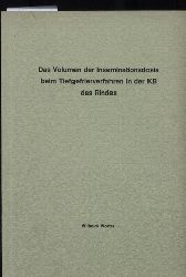 Worbs,Wilhelm  Das Volumen der Inseminationsdosis beim Tiefgefrierverfahren in der 