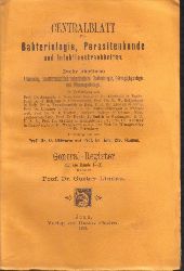 Centralblatt fr Bakteriologie, Parasitenkunde  Centralblatt fr Bakteriologie, Parasitenkunde 2.Abteilung 