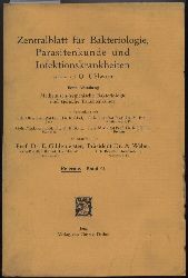 Centralblatt fr Bakteriologie, Parasitenkunde  und Infektionskrankheiten.1.Abteilung.45. Band.1910.No.1-25 