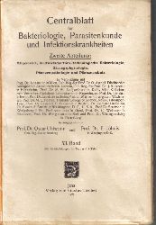 Centralblatt fr Bakteriologie, Parasitenkunde  und Infektionskrankheiten 2.Abteilung 53.Band 1921 No.1/3-25/26 