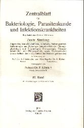 Centralblatt fr Bakteriologie, Parasitenkunde  und Infektionskrankheiten 2.Abteilung 82.Band 1930/31.No.1/7-23/26 