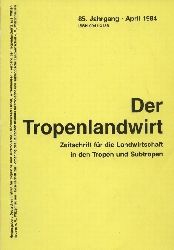 Der Tropenlandwirt  85. Jahrgang 1984 