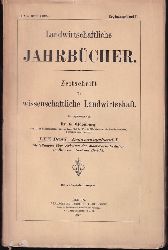 Landwirtschaftliche Jahrbcher  Landwirtschaftliche Jahrbcher LXV.Band 1927 Ergnzungsband I. 