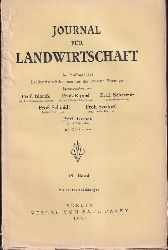 Journal fr Landwirtschaft  Journal fr Landwirtschaft 79.Band 1931 (1 Band) 