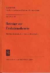 Dobshansky,Th. und E.Boesiger  und D.Sperlich  Beitrge zur Evolutionstheorie 