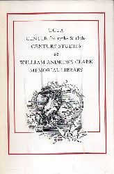 University of California,Los Angeles  UCLA Center for 17th-&18th-Century Studies.William Andrews Clark 