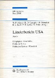 Adams,W.P.+E.-O.Czempiel+weitere (Hsg.)  Lnderbericht USA.Band 1,2 und separate Kartentasche(Karten 1 bis 58 