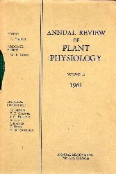 Annual Reviews of Plant Physiology  Volume 12 / 1961 