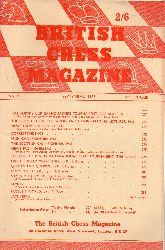 British Chess Magazine  Vol.LXXXIII No.9. September 1963 