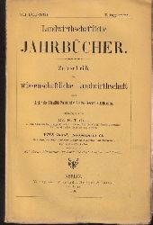 Landwirthschaftliche Jahrbcher  Landwirthschaftliche Jahrbcher VIII. Band Supplement II. 1880 