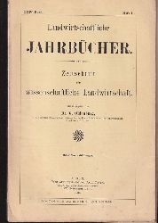 Landwirtschaftliche Jahrbcher  Landwirtschaftliche Jahrbcher LXIV.Band 1926 Heft 1 (1 Heft) 