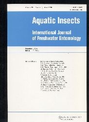 Aquatic insects  Aquatic insects Vol. 20 Number 1-4, 1998 (4 Hefte) 