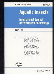 Aquatic insects  Aquatic insects Vol. 22 Number 1-4, 2000 (4 Hefte) 