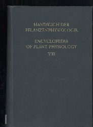 Ruhland,W.(Hsg.)  Handbuch der Pflanzenphysiologie Band VIII: Der Stickstoffumsatz 
