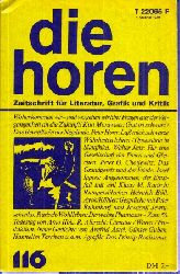 die horen  die horen 24.Jahrgang 1979, Band 4, Ausgabe 116 