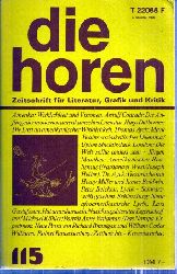 die horen  die horen 24.Jahrgang 1979, Band 3, Ausgabe 115 