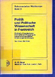 Manfrass,Klaus  Politik und Politische Wissenschaft und Frankreich 