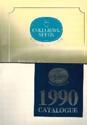 Colegrave Seeds Ltd.  Catalogue 1988, 1989 und 1990 (3 Kataloge) 