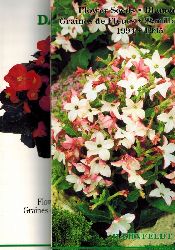 Daehnfeldt  Flower Seeds Blumsensamen Graines de Fleurs 1994 / 1995 (Katalog) und 