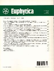 Euphytica  Euphytica Volume 45, 1990 No. 1 bis 3 (3 Hefte) 