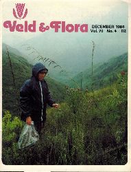 Veld & Flora  Veld & Flora Volume 70 No. 4 December 1984 (1 Heft) 