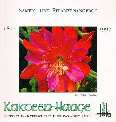 Kakteen-Haage  Samen- und Pflanzenangebot 1997 