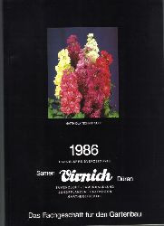 Samen Virnich  Handelspreisverzeichnis 1986 