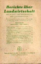 Berichte ber Landwirtschaft  Berichte ber Landwirtschaft Neue Folge.Band XXXIV 1956 Heft 4 