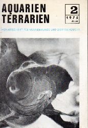 Aquarien Terrarien  Aquarien Terrarien 22.Jahrgang 1975 (12 Hefte) 