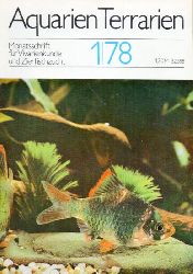 Aquarien Terrarien  Aquarien Terrarien 25.Jahrgang 1978 Heft 1 bis 9 (9 Hefte) 