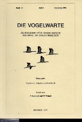 Die Vogelwarte  Die Vogelwarte 39.Band 1997/1998 Hefte 1-4 (4 Hefte) 