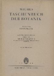 Mevius,Walter  Miehes Taschenbuch der Botanik Zweiter Teil Systematik 