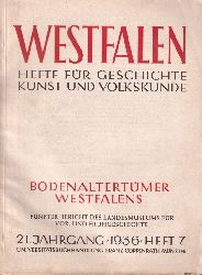 Westfalen  Bodenaltertmer Westfalens Fnfter Bericht 