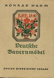 Hahm,Konrad  Deutsche Bauernmbel 