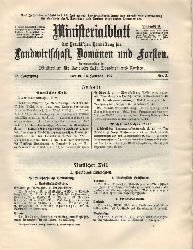Ministerialblatt der Preuischen Verwaltung  fr Landwirtschaft, Domnen und Forsten 23.Jahrgang 1927 
