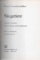 Sanderson,Ivan T.  Sugetiere (Knaurs Tierreich in Farben).Volksausgabe 