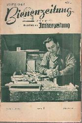 Leipziger Bienenzeitung  72.Jahrgang 1958 Heft 1 bis 12 (11 Hefte) 