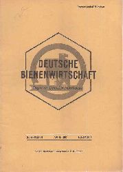 Deutsche Bienenwirtschaft  2.Jahrgang 1951 Heft 4 (1 Heft) 