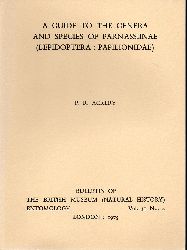Ackery,P.R.  A guide tot he genera and species of Parnassiinae (Lepidoptera 