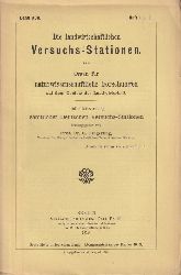 Fingerling,Gustav (Hsg.)  Die Landwirtschaftlichen Versuchsstationen Band XCII 1919 Heft I / II 