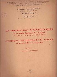 Expeditions Polaires Francaises  Les Observations Meteorologiques de la Station Francaise du Groenland 