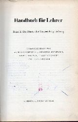 Horney,Walter und Alfred Blumenthal und Paul Merke  Handbuch fr Lehrer Erster und Zweiter Band (2 Bnde) 