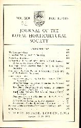 Journal of the Royal Horticultural Society  Volume XCII. Part 11 November 1967 