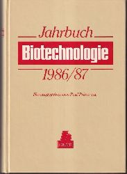 Prve/Crueger/Esser/Schlingmann/Thauer/Wagner  Jahrbuch Biotechnologie 1986/87 