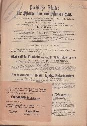 Hiltner,L. (Hsg.)  Praktische Bltter fr Pflanzenbau und Pflanzenschutz VI.Jahrgang 1908 