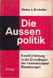 Krekeler,Heinz L.  Die Auenpolitik 