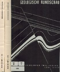 Geologische Rundschau  Geologische Rundschau 68.Band 1979 Heft 1 bis 3 (3 Hefte) 