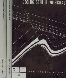 Geologische Rundschau  Geologische Rundschau 72.Band 1983 Heft 1 bis 3 (3 Hefte) 